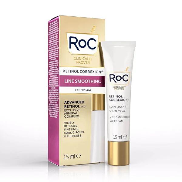 RoC Retinol Eye Cream: Reduce Wrinkles, Dark Circles & Puffiness - Anti-Aging Eye Treatment, 15ml (0.51 fl oz)