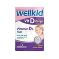 Vitabiotics Wellkid Vit Drops Vitamin D3 Supplement for Kids - Supports Bone Health & Immune System, 30ml Liquid Formulation