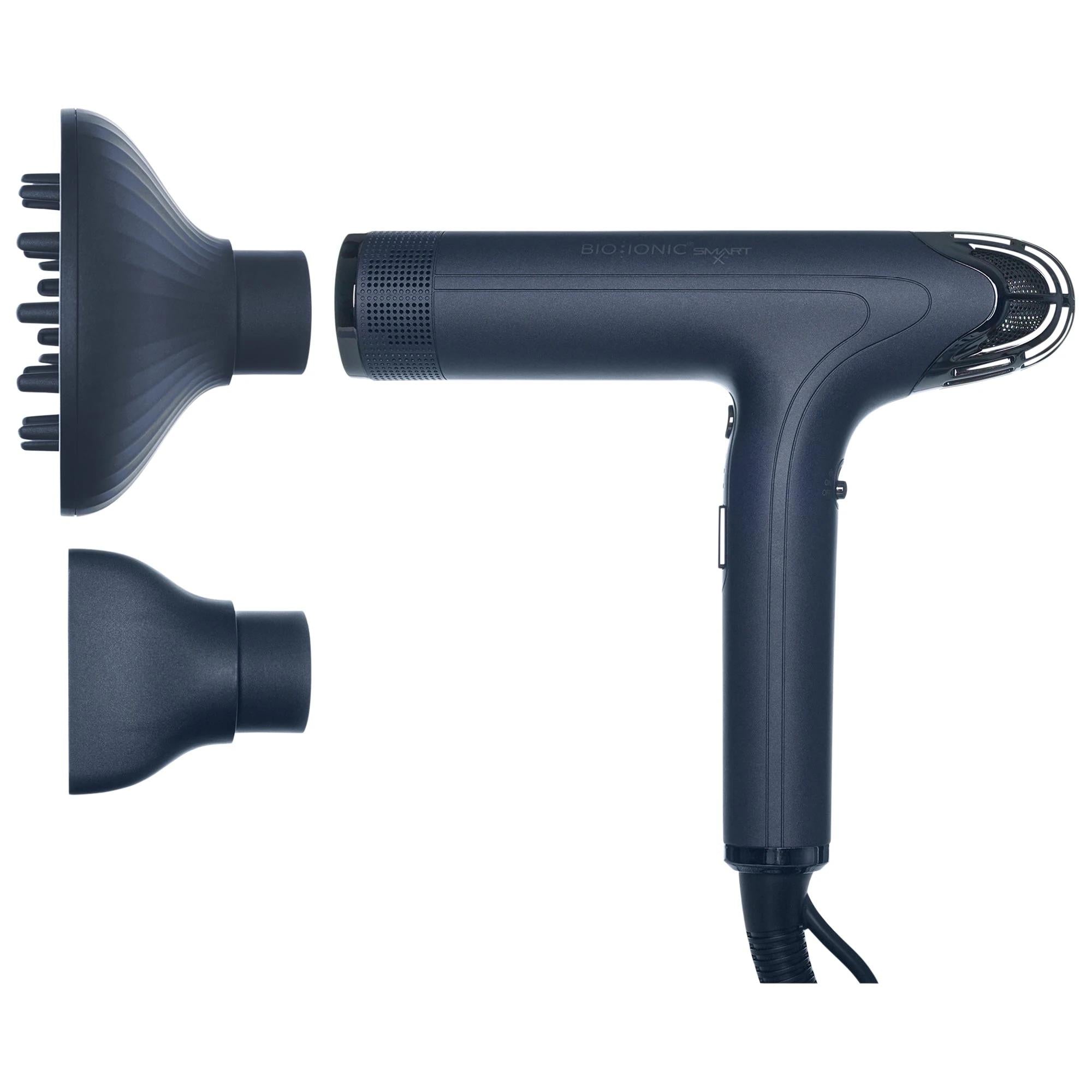 Smart-X High Efficiency Hair Dryer with Diffuser & Moisturizing Heat Technology - Quick Drying, Hair Health