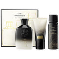 OribeObsessed Hair Care Set: Repair, Restore & Volumize - Luxury Vegan & Cruelty-Free Shampoo, Conditioner & Texturizing Spray | TSA Approved
