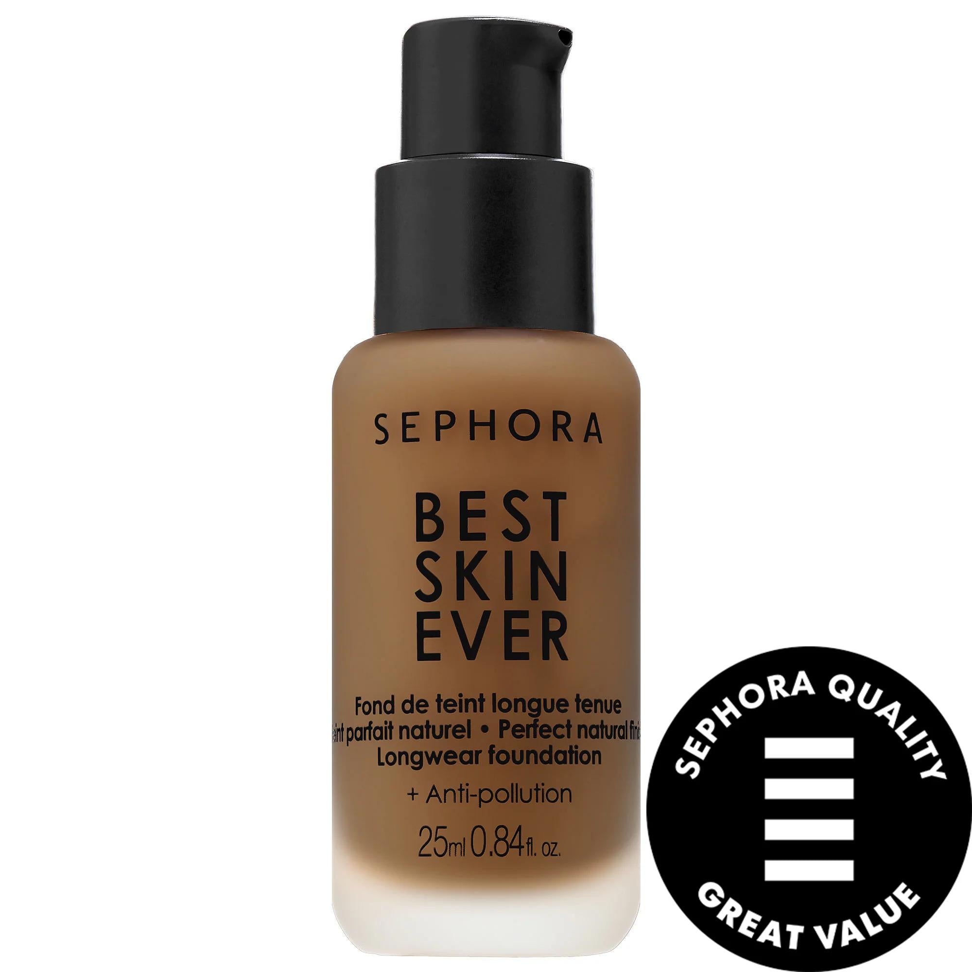 Best Skin Ever Liquid Foundation - Natural Finish, 12-Hour Hydration & Anti-Pollution Formula