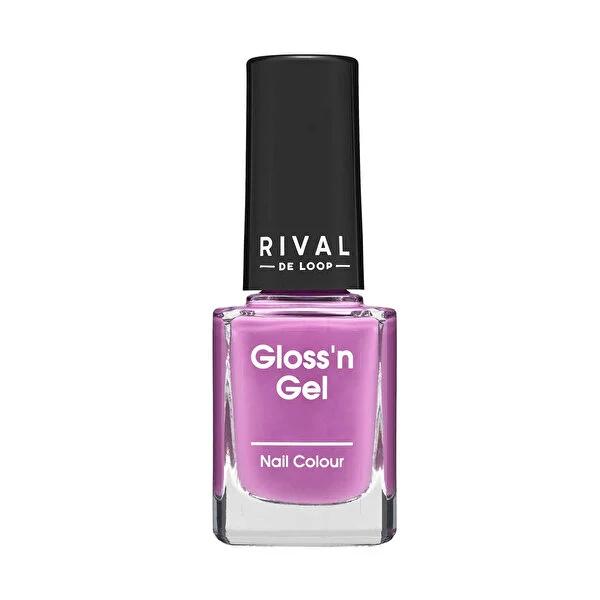 Rival de Loop Oje Gloss'n Gel No.11 - Long Lasting Nail Gloss Polish with High Coverage & Shiny Finish