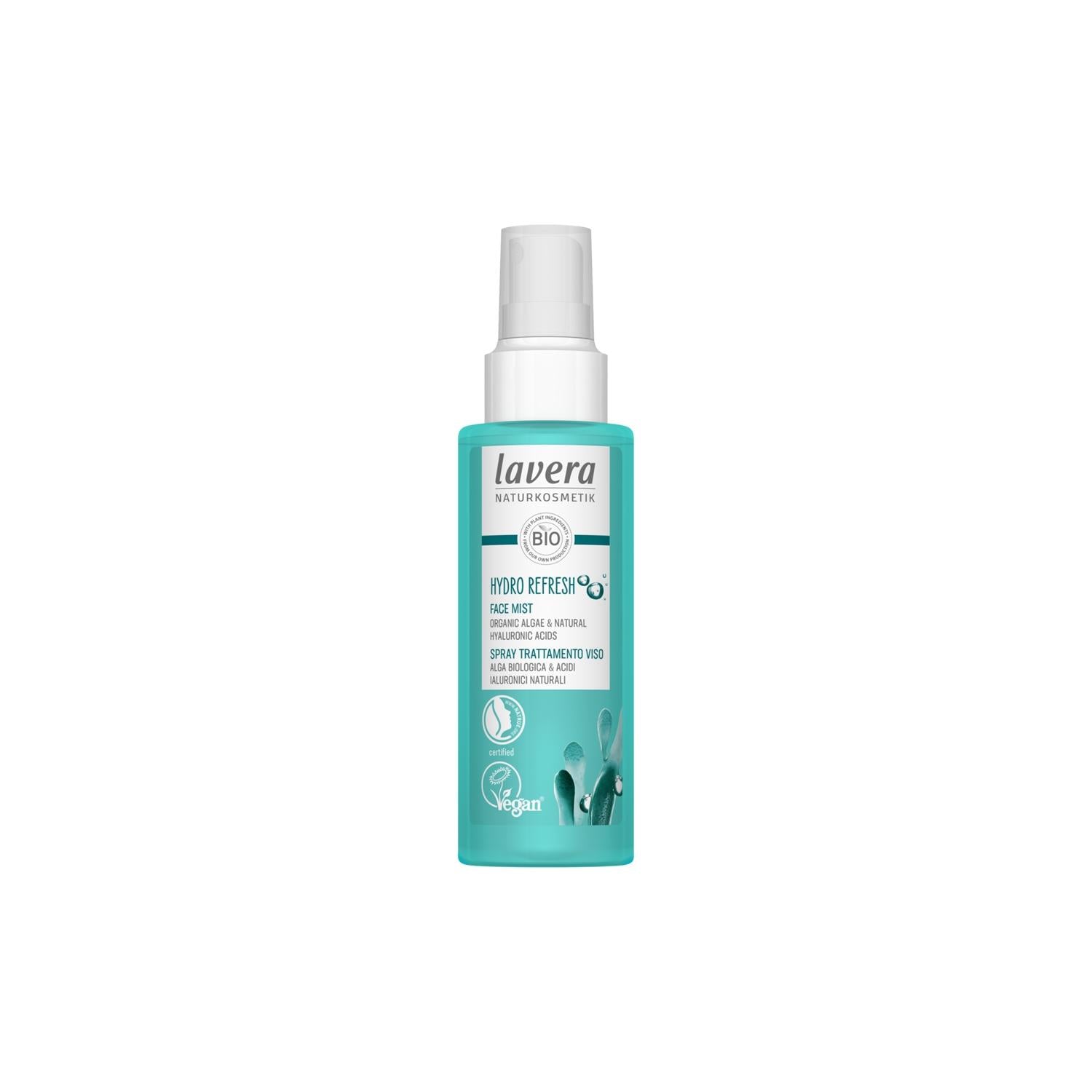 Lavera Hydro Sensation Face Moisturizing Spray - 100ml Natural Facial Hydration for Dry Skin