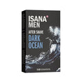 Isana Men Dark Ocean Aftershave Lotion: Soothe, Refresh & Revitalize Skin with Masculine Sandalwood & Cedarwood Scent