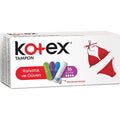 Kotex Super Tampon for Heavy Flow Days - High Absorbency Cotton Tampons for Women, 16 Count