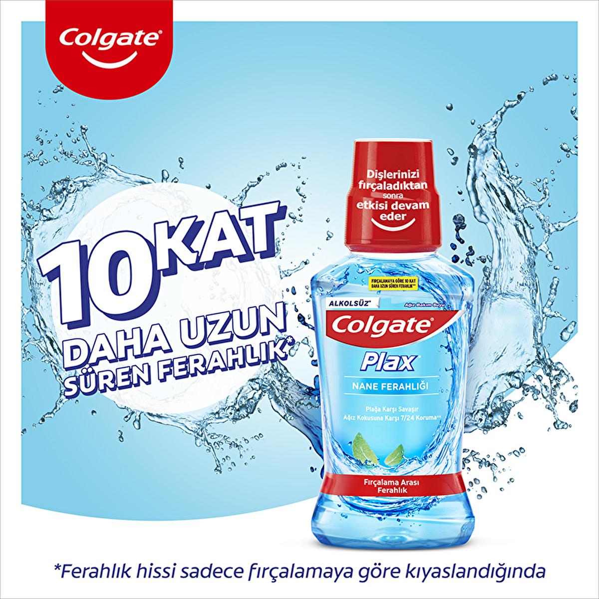 Colgate Plax Alcohol-Free Mouthwash for Comprehensive Oral Care - 8.45 fl oz
