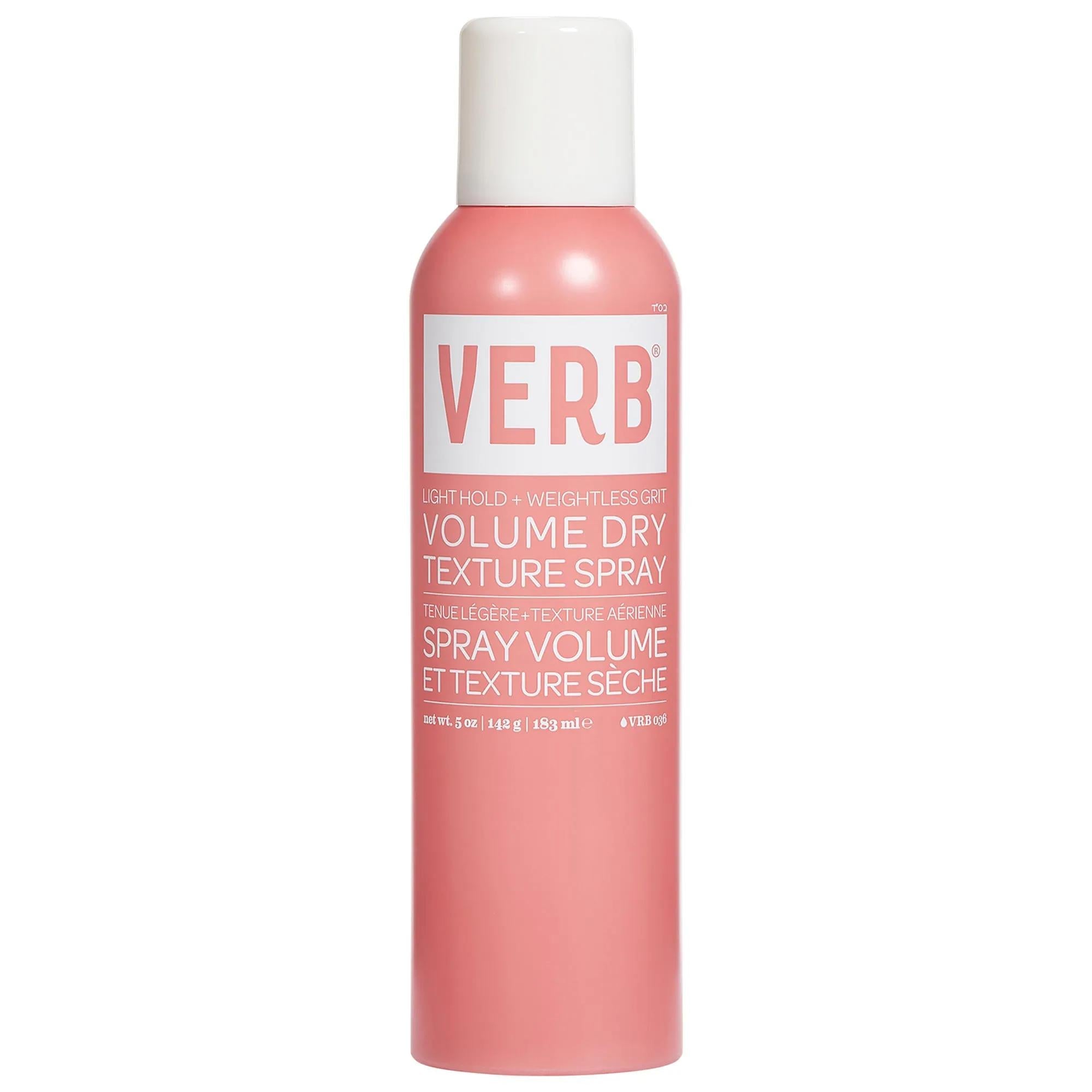 Verb Volumizing Texture Spray - Light Hold, Adds Body & Volume for Fine Hair - Vegan, Cruelty-Free, Recyclable Hair Volumizer