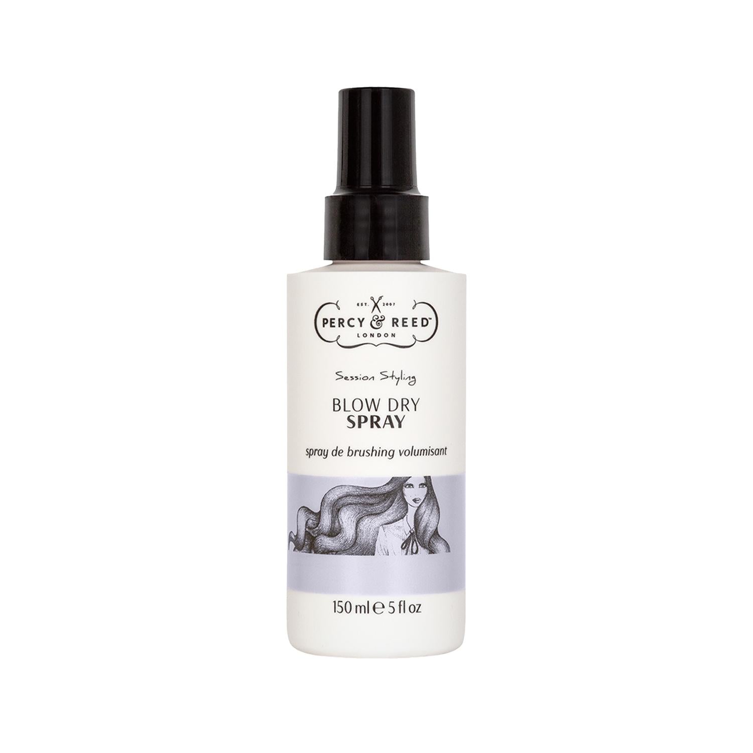 Percy & Reed Session Styling Hair Styling Spray: Heat Protectant & Blow Dry Fšn Spray for Salon-Worthy Styles at Home, 150ml