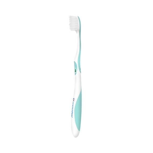 Meridol Soft Manual Toothbrush for Sensitive Teeth and Gums - Gentle Oral Care Toothbrush