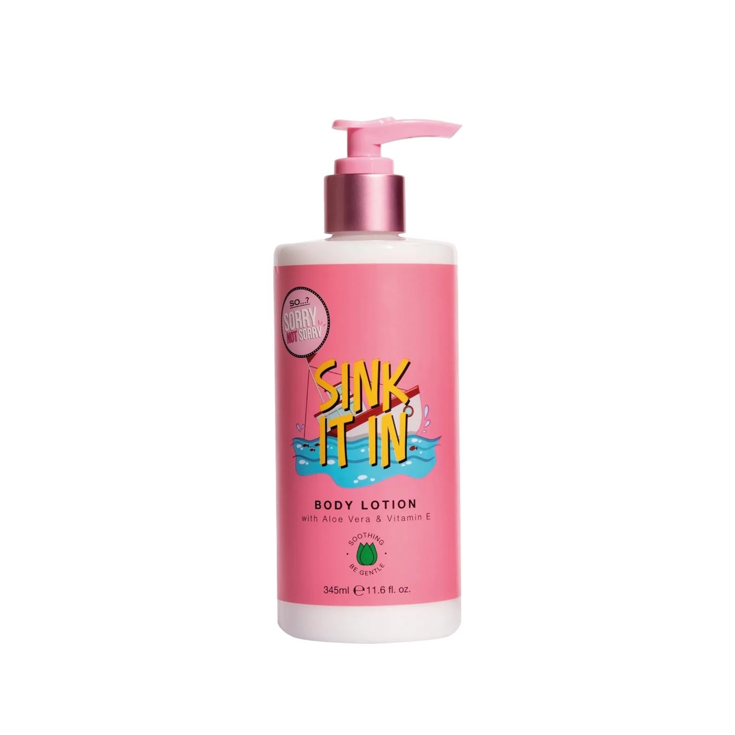So...? Sorry Not Sorry Sink It In Body Lotion - 11.67 fl oz Hydrating Moisturizer for Dry Skin