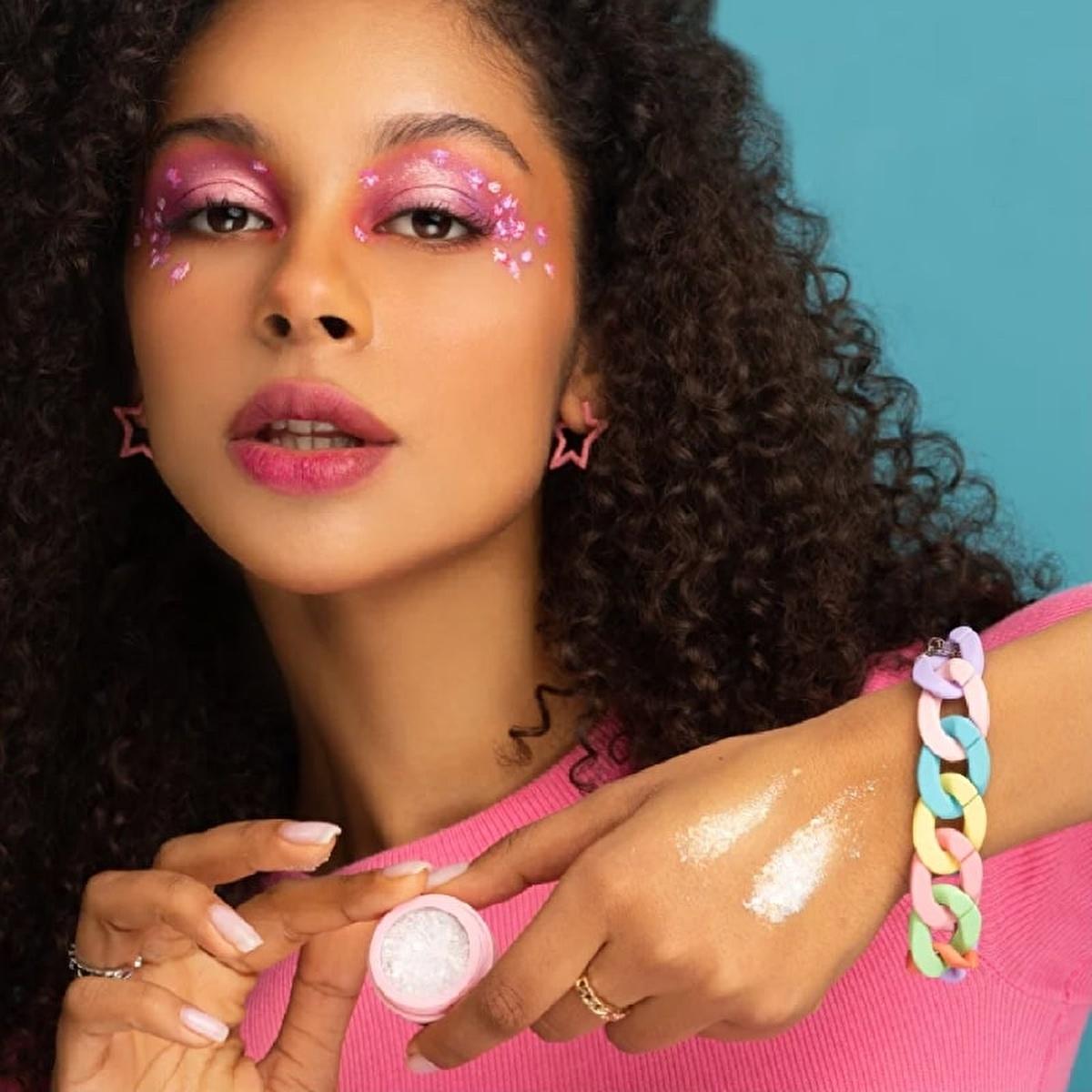 Soda Glitter Jel 002 Leo - Long-Lasting Glitter Gel for Cosmetic Use on Social Media