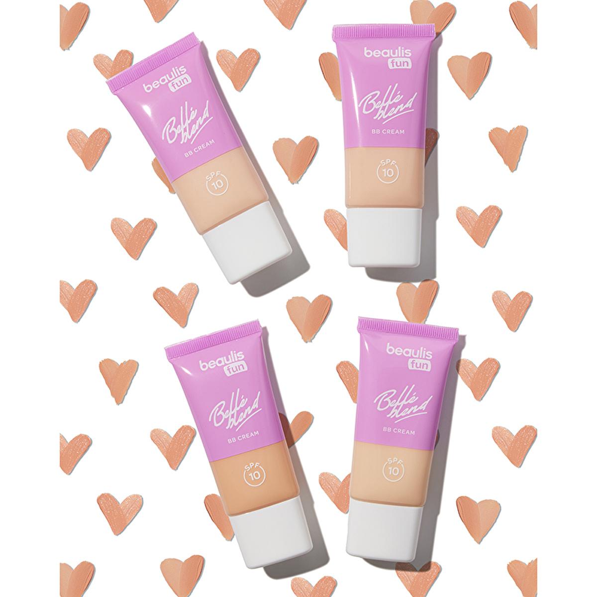 Beaulis Fun Belle Blend BB Cream - Porcelain Glow, SPF 10 Natural Coverage