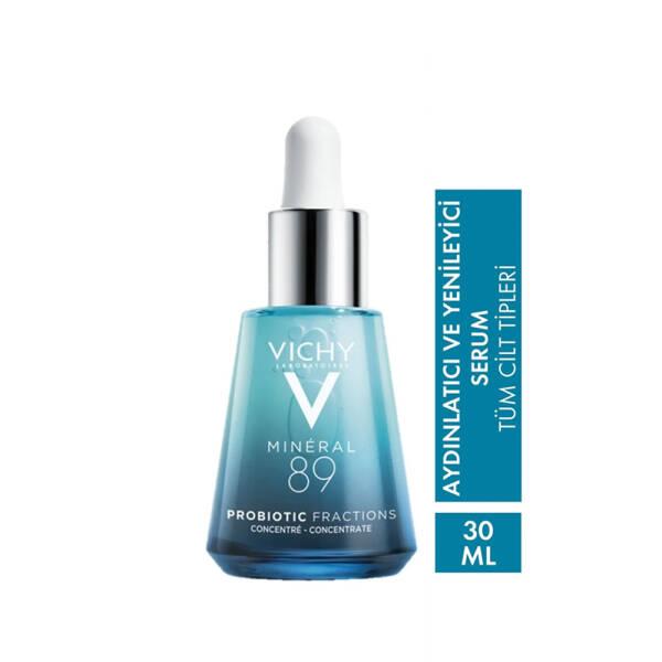 Vichy Mineral 89 Probiotic Serum: Brightening, Renewing & Repairing Facial Serum with Hyaluronic Acid & Niacinamide for Radiant & Hydrated Skin