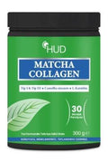Hud Matcha Collagen Powder - Hydrolyzed Collagen Supplement with Green Tea Extract & Vitamin C for Skin Health & Antioxidant Benefits