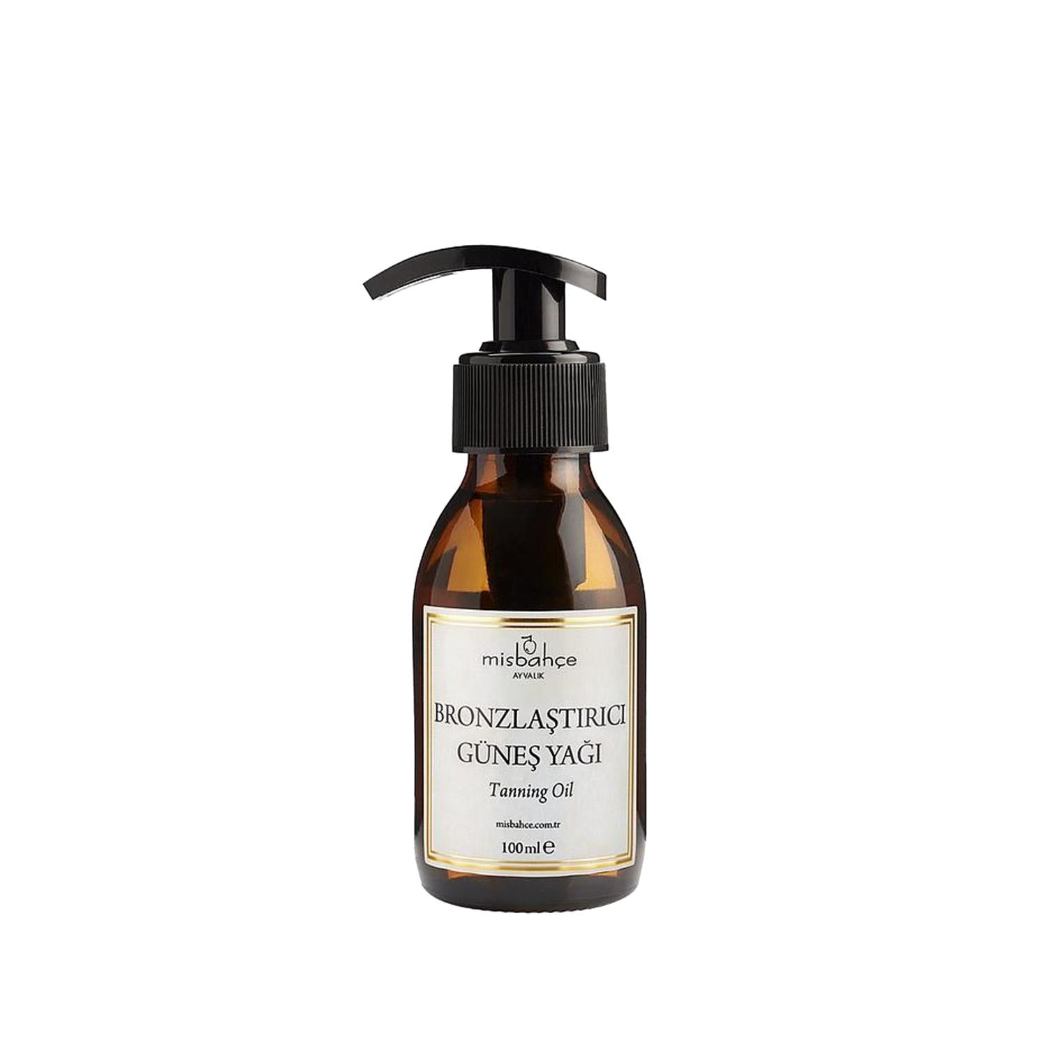 Misbah�e Tanning Oil - Bronzla_tõrõcõ GŸne_ Ya_õ 100ml for Sun-Kissed Skin