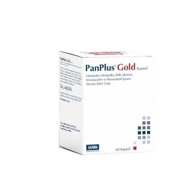 PanPlus Gold - 60 Capsules with Vitamins, Minerals & Resveratrol