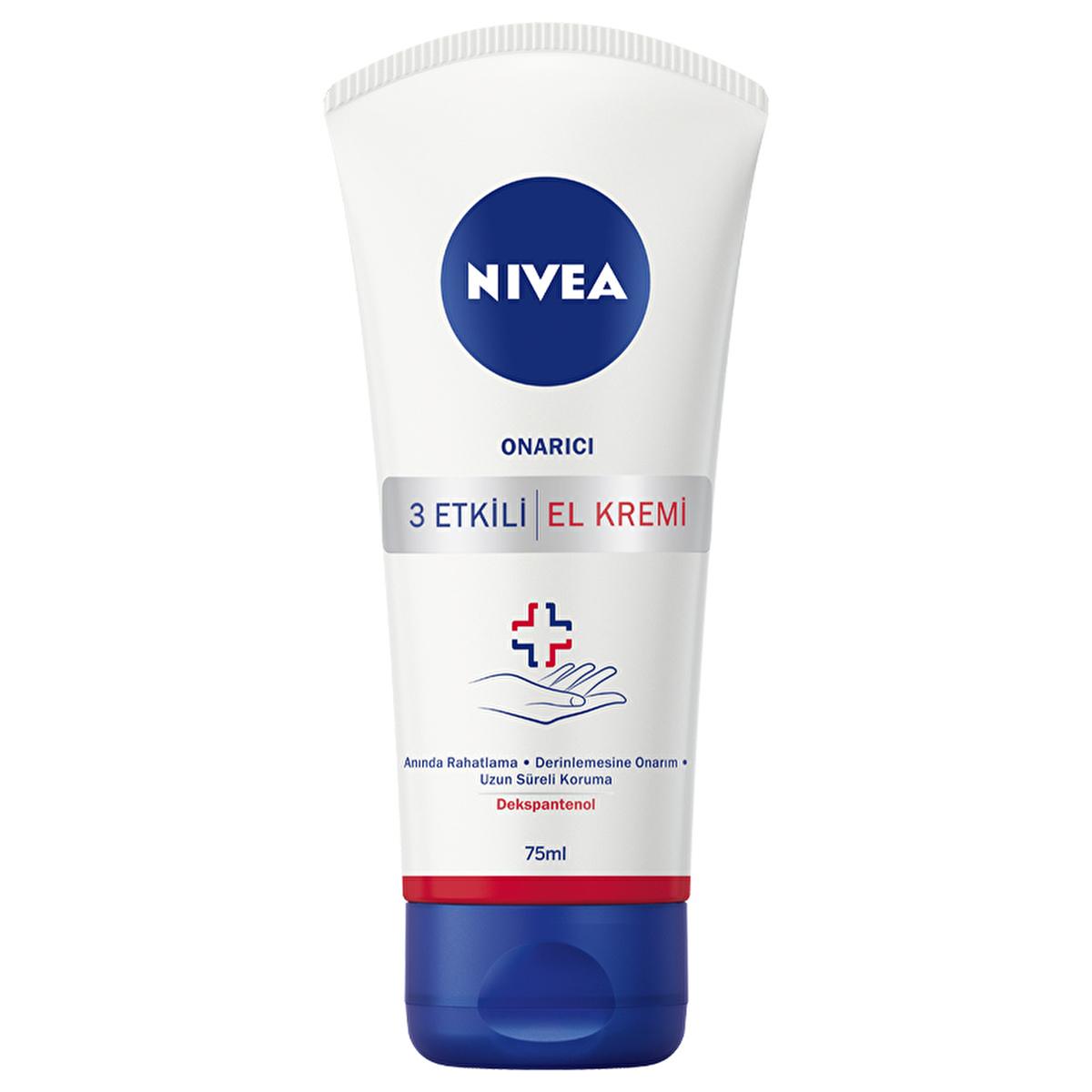 Nivea Repair & Care Hand Cream 75ml - Moisturizing, Dermatologically Tested & Allergen-Free
