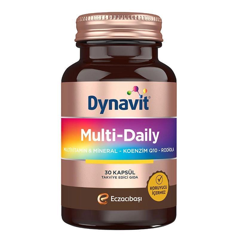 Dynavit Multivitamin with Koenzim Q10 and Rhodiola - 30 Capsules