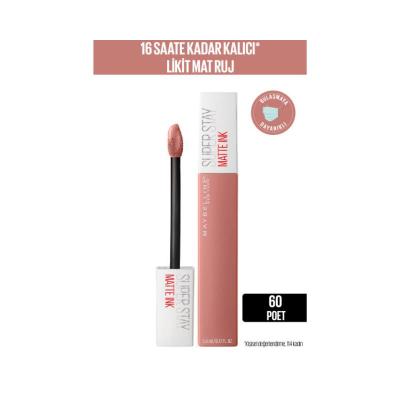 Maybelline New York Super Stay Matte Ink Liquid Matte Lipstick - Long Lasting Lip Color, 16 Hour Wear, Matte Finish