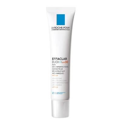 La Roche Posay Effaclar Duo SPF30 Moisturizing Cream - Hydrating, Non-Comedogenic, Oily Skin Care with Sun Protection