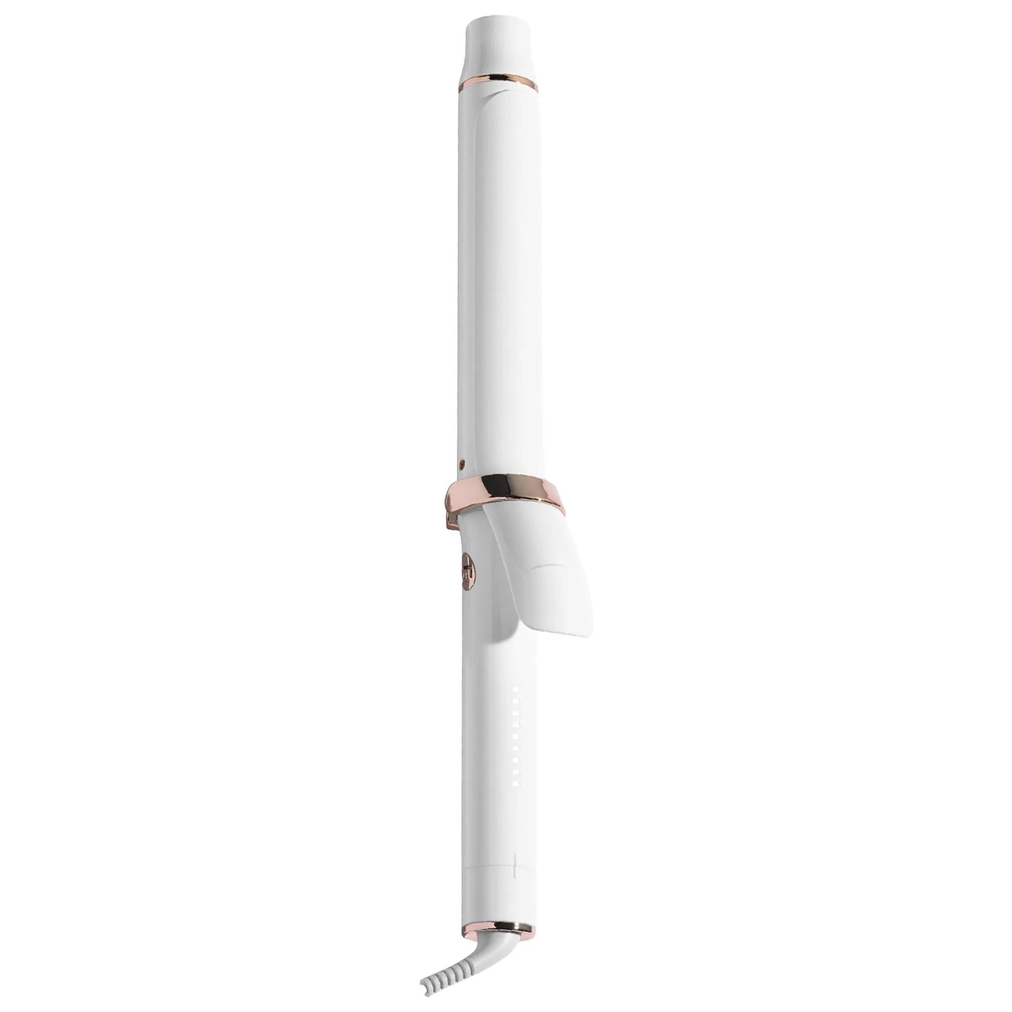 T3 SinglePass Curl X 1.25” Ceramic Extra-Long Barrel Curling Iron - Professional Hairstyling Tool for Soft Curls & Waves