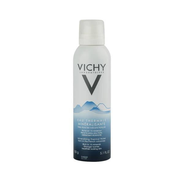 Vichy Thermal Water Spray - Soothing Skincare for Sensitive Skin, 100% Natural Thermal Water, Hypoallergenic & Fragrance-Free