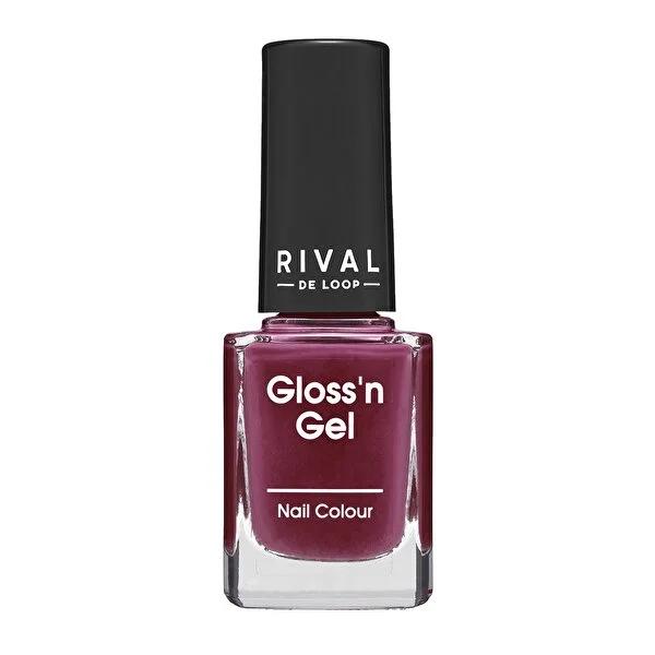 Rival de Loop Oje Gloss'n Gel No.15 - Long-Lasting High-Gloss Nail Gloss - 0.36 fl oz