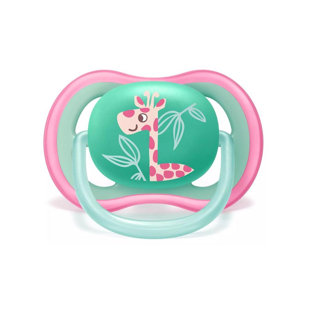 Philips Avent Ultra Air 18m+ Baby Pacifier - Comforting Soothing Solution for Infants with Extra Large Air Holes