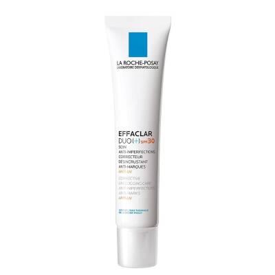 La Roche Posay Effaclar Duo SPF30 Moisturizing Cream - Hydrating, Non-Comedogenic, Oily Skin Care with Sun Protection