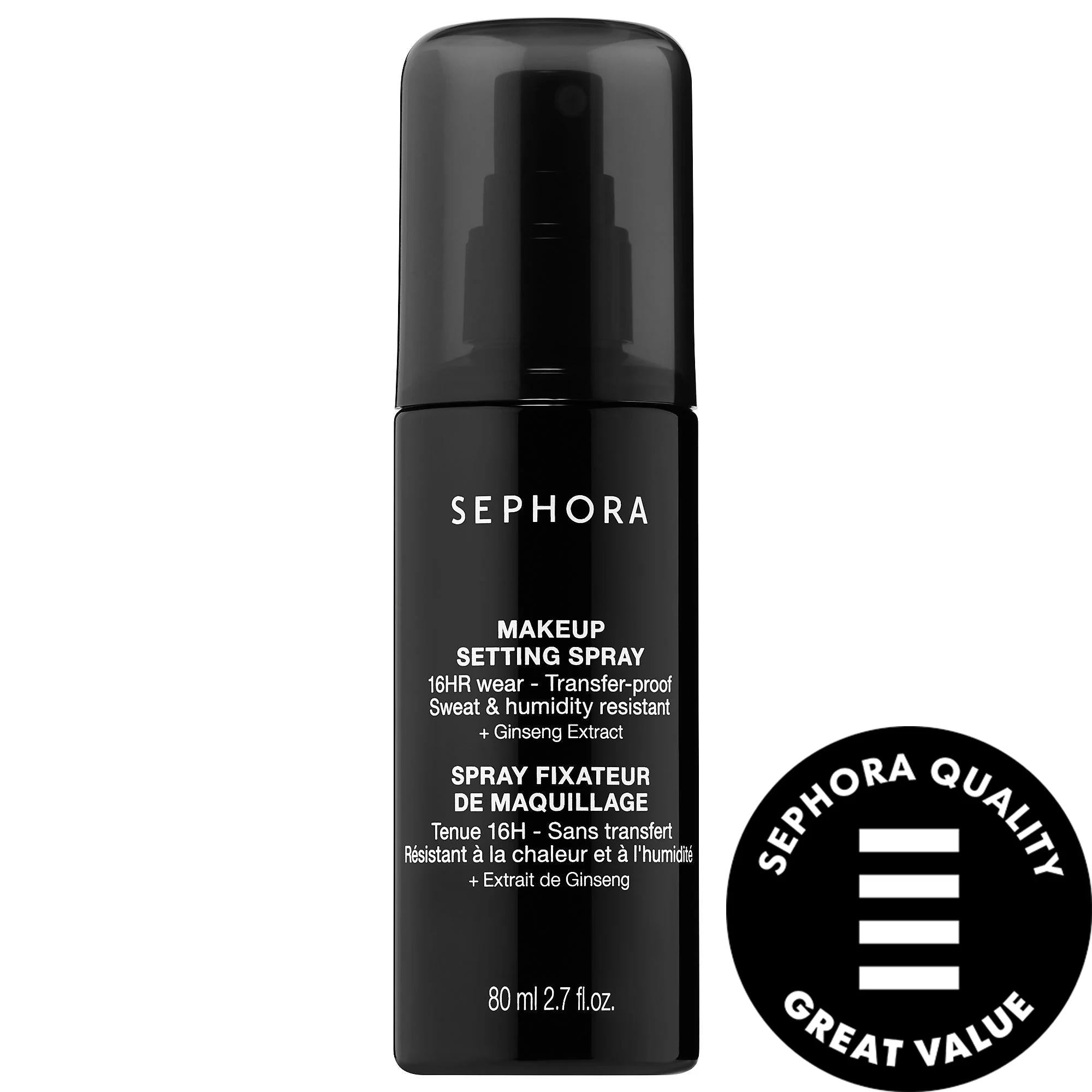 All Day: Vegan Makeup Setting Spray - 16 Hour Hold, Transfer & Sweat-Proof, Ginseng Extract for Fresh & Flawless Look