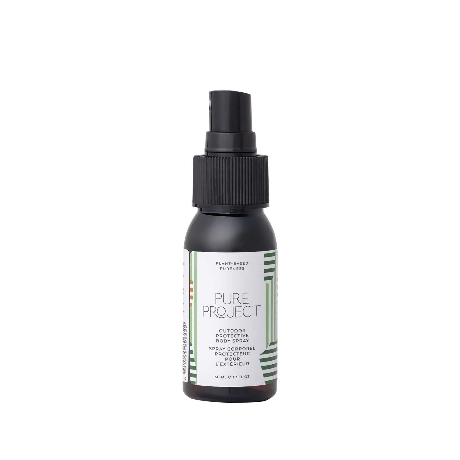 Pure Project Outdoor Protective Body Spray - 50ml, Water-Resistant & Convenient Personal Care for Active Individuals