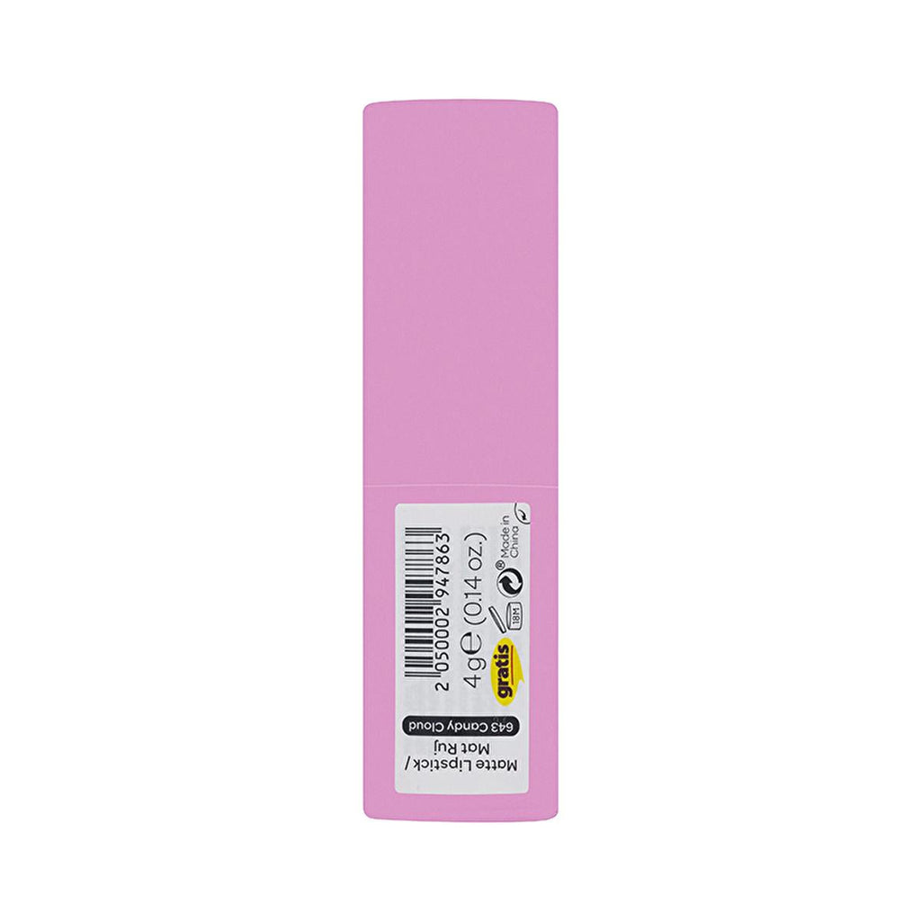 Beaulis Lip Lock Matte Lipstick 643 Candy Cloud - Long Lasting Matte Lipstick for Vibrant Lips