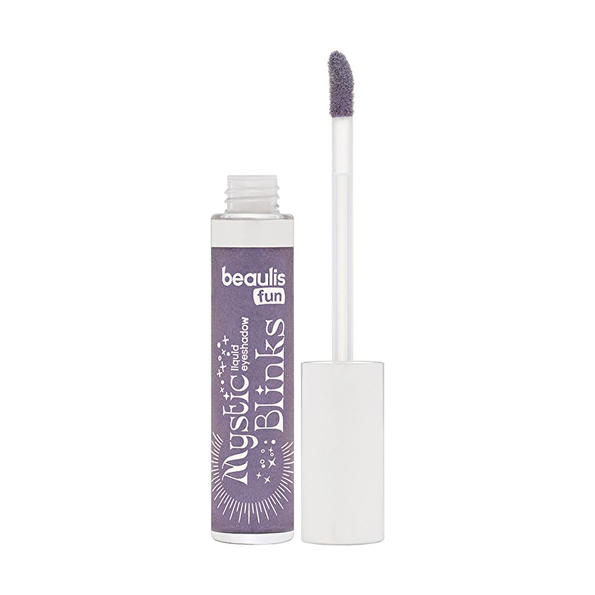Beaulis Fun Mystic Blinks Liquid Eyeshadow 636 Purple Glow - Long Lasting Vibrant Eye Makeup