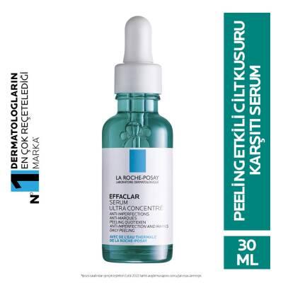 La Roche Posay Effaclar Ultra Concentrated Acne Treatment Serum - Anti-Acne, Blackhead Reduction, 1.01 fl oz