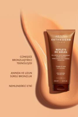 Institut Esthederm: Hydra Boost Self Tanning Cream Gel - Natural Sunless Tan, Hydrating Bronzer for Face & Body - Achieve a Radiant, Streak-Free Glow.