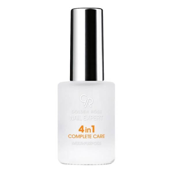 Golden Rose Nail Expert 4-in-1 Complete Care - Multi-Functional Nail Strengthener & Nourisher with Vitamins A, E, C, F - 11ml