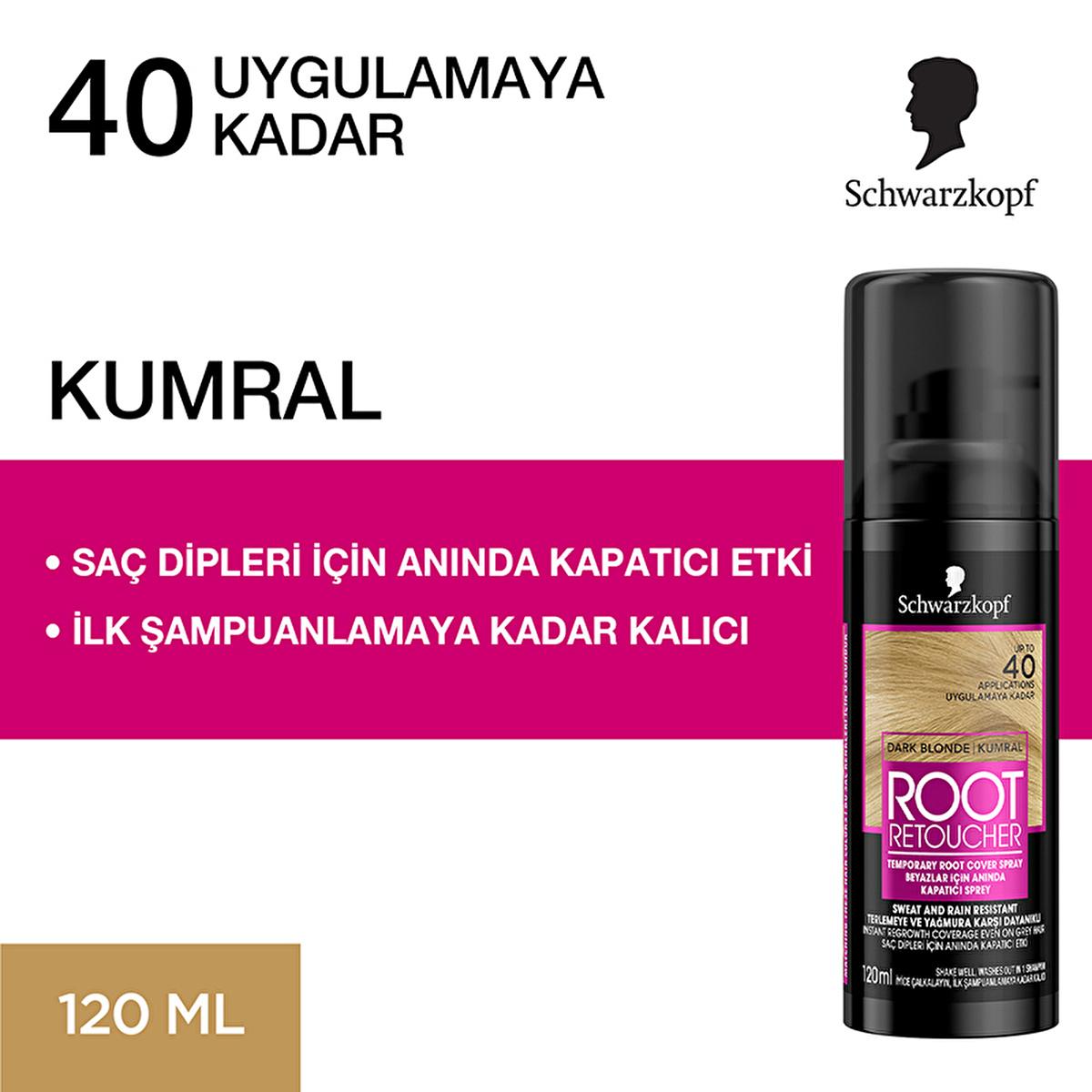 Root Retoucher Instant Root Coverage Hair Color Spray - 4.06 fl oz, Matte Finish, Temporary Hair Color Solution