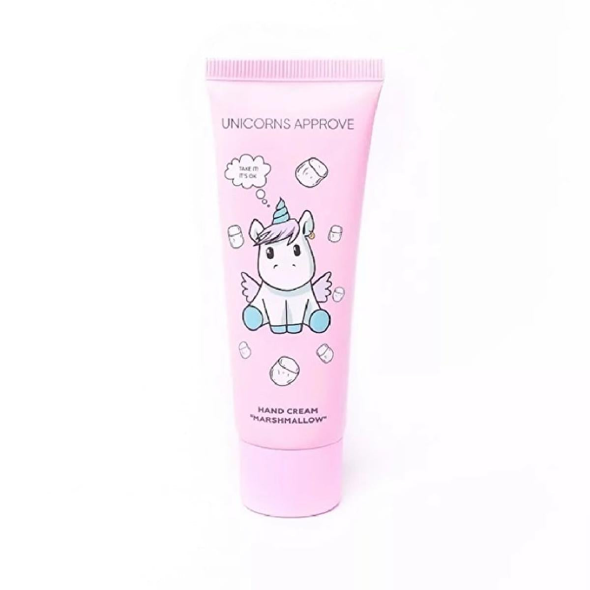 Soda Unicorns El Kremi Marshmallow Moisturizing Cream - Non-greasy Lotion, Scented Body Care, 50ml