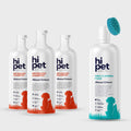 HiPet Ultra Waterless Cleaning Set, Dry Shampoo + Paw Cleaning Foam, 2-Piece Bundle