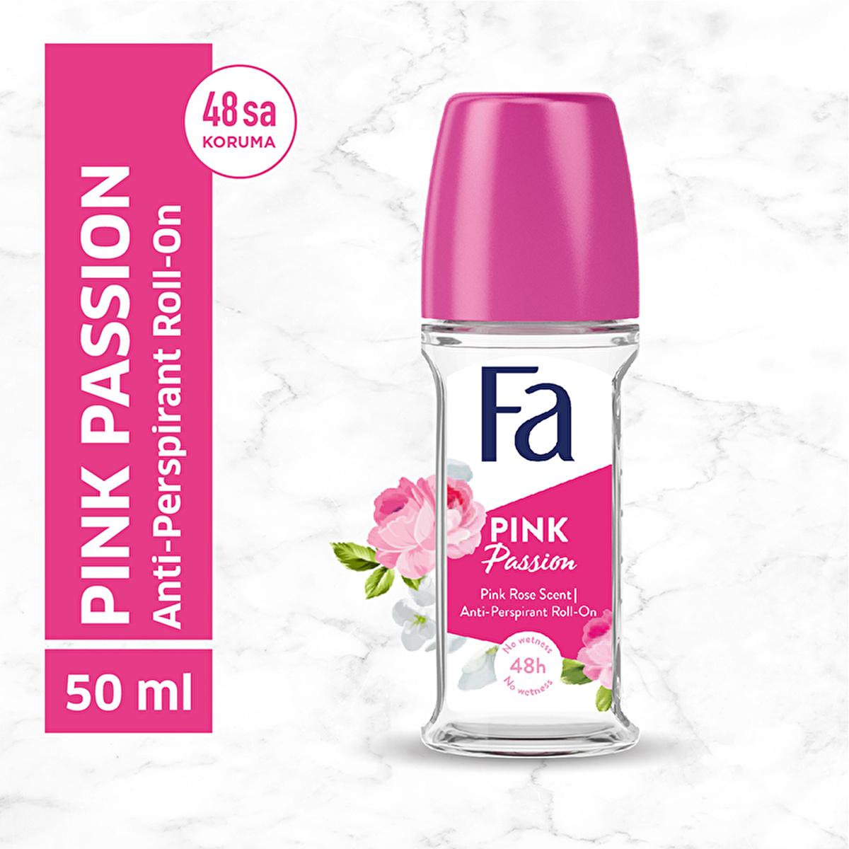 Fa Pink Passion Deo Roll-On - Long Lasting Freshness | 50ml