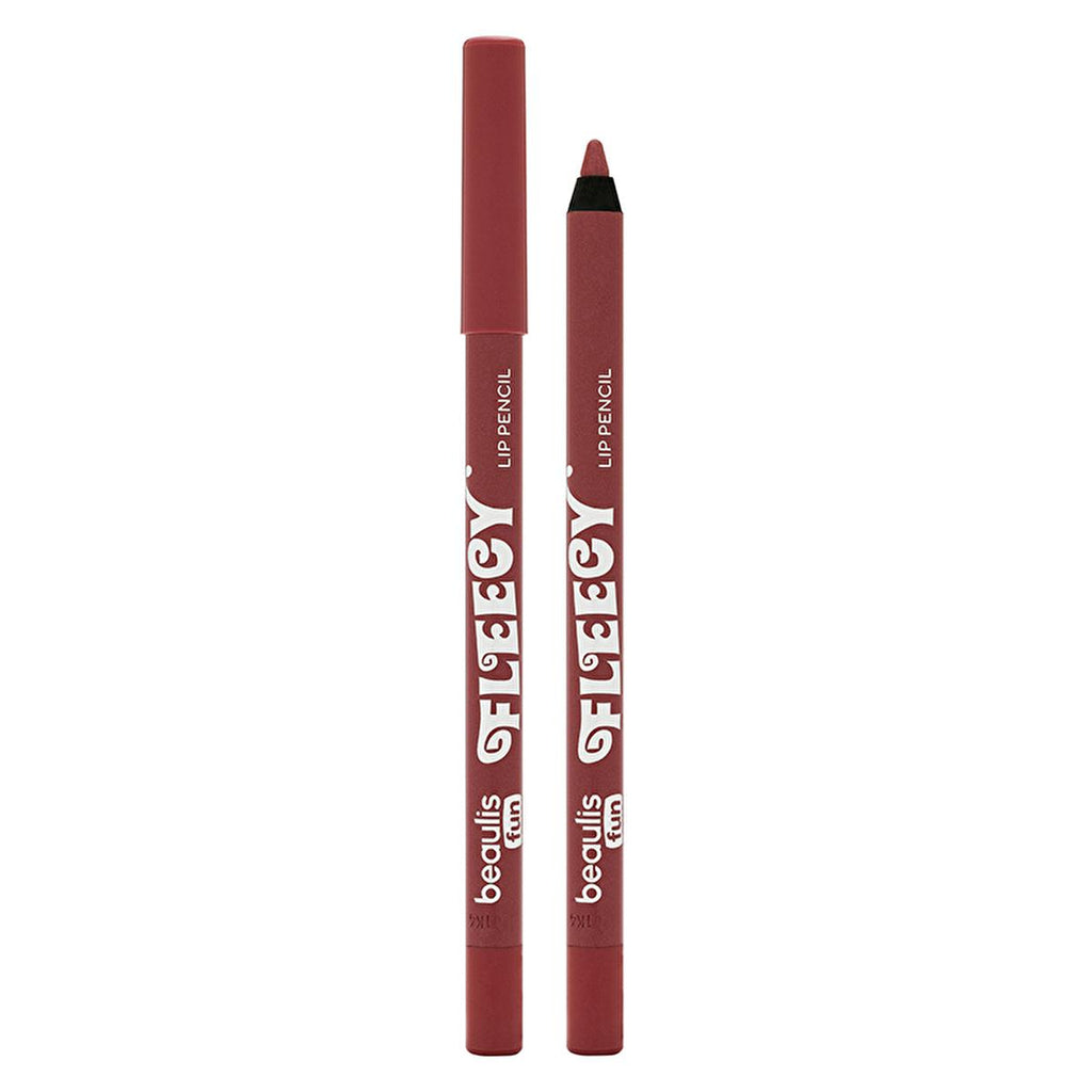 Beaulis Lip Liner - Beaulis Fun Fleecy Dudak Kalemi 604 Pink Magic, Precise Lip Definition, 5 Color Options