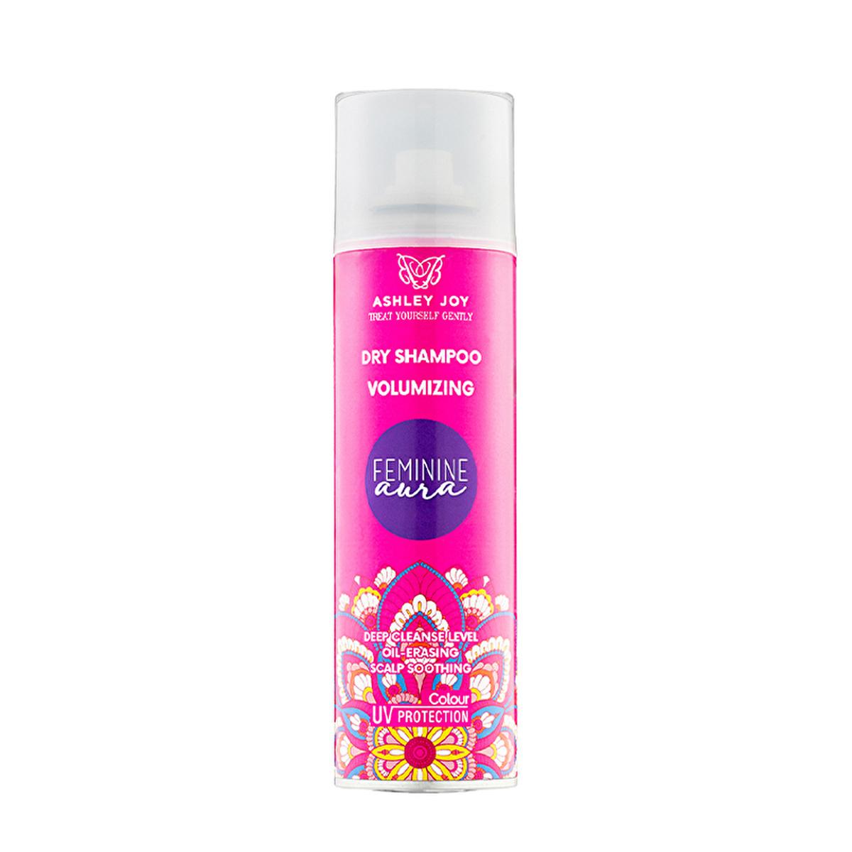 Ashley Joy Feminene Aura Dry Shampoo: Oil Absorbing, Volumizing Hair Refreshing Spray - Quick Cleanse, Travel Size