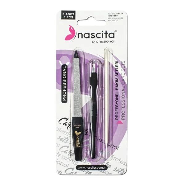 Nascita 3-Piece Nail Care Set - Comprehensive Tırnak Bakım Seti for Professional At-Home Grooming
