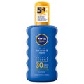 Nivea Sun SPF 30 Sunscreen Spray - 48 Hour Moisture, UVA/UVB Protection, Water Resistant, Reef Friendly - Dermatologist Tested
