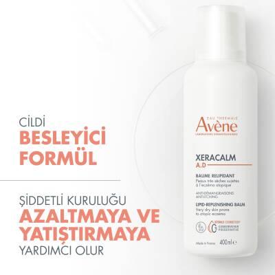 Avene XeraCalm A.D Moisturizing Balm - Relipidant Nemlendirici Balsam for Dry Skin Relief, Fragrance-Free Skincare, 400ml