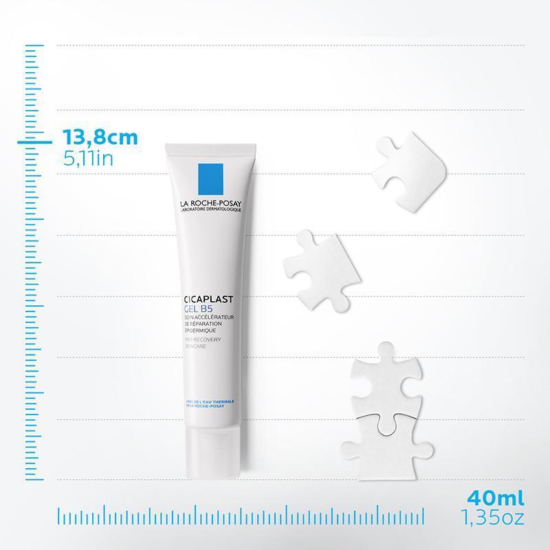 La Roche Posay Cicaplast GEL B5 Soothing Skin Care Gel for Dry Skin Relief - 40ml, Non-Comedogenic & Fragrance-Free