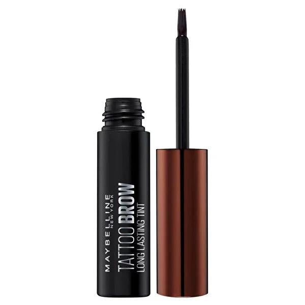 Maybelline Brow Tattoo Gel Tint Medium Tone 4.6g - Long-Lasting Eyebrow Gel for Fuller Brows