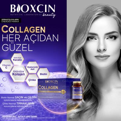 Bioxcin Beauty Collagen Supplement Powder with Hyaluronic Acid - Anti-Aging Dietary Support for Skin Health & Hydration