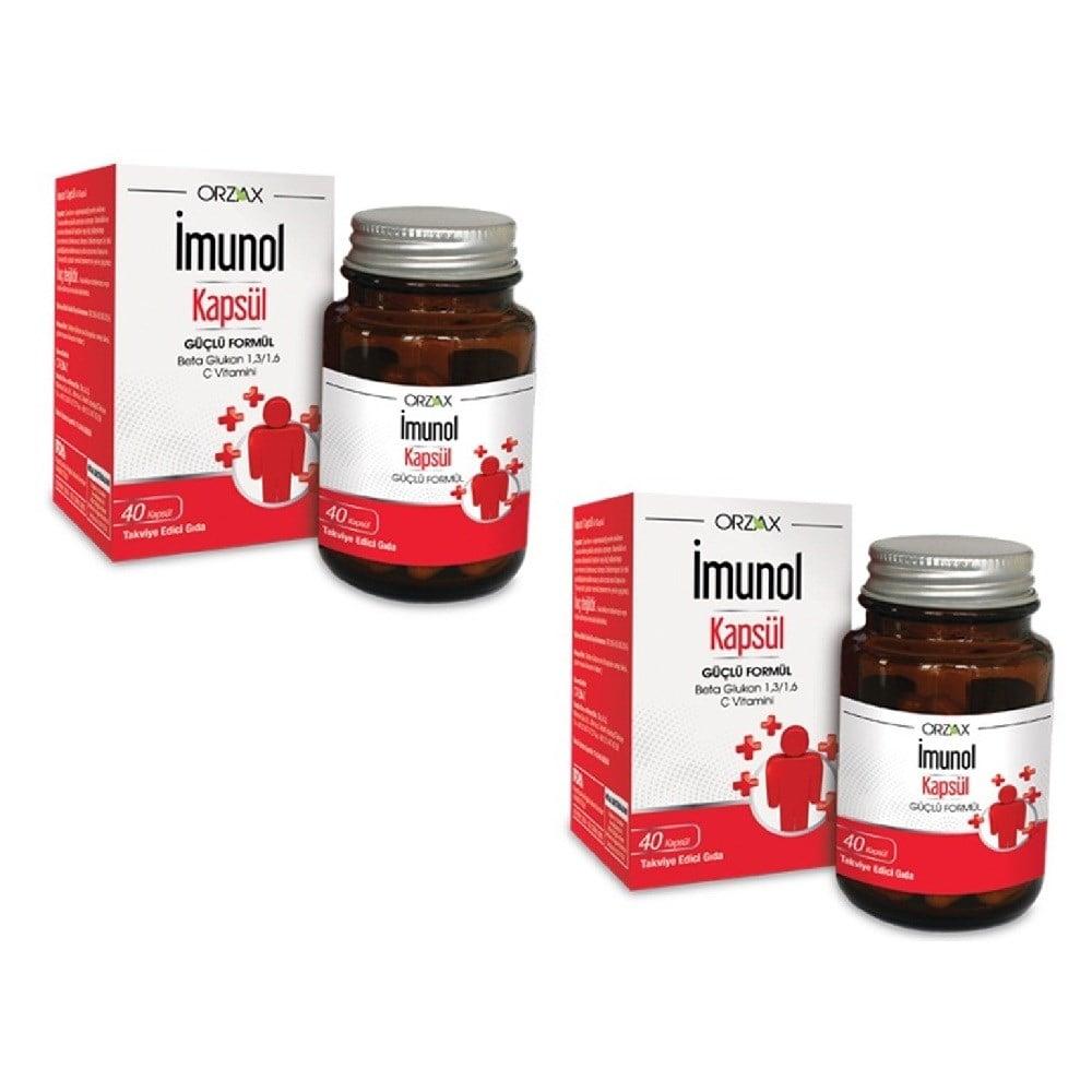 _munol - Immune System Support Supplement with Beta Glucan & Vitamin C - 2 x 40 Capsules