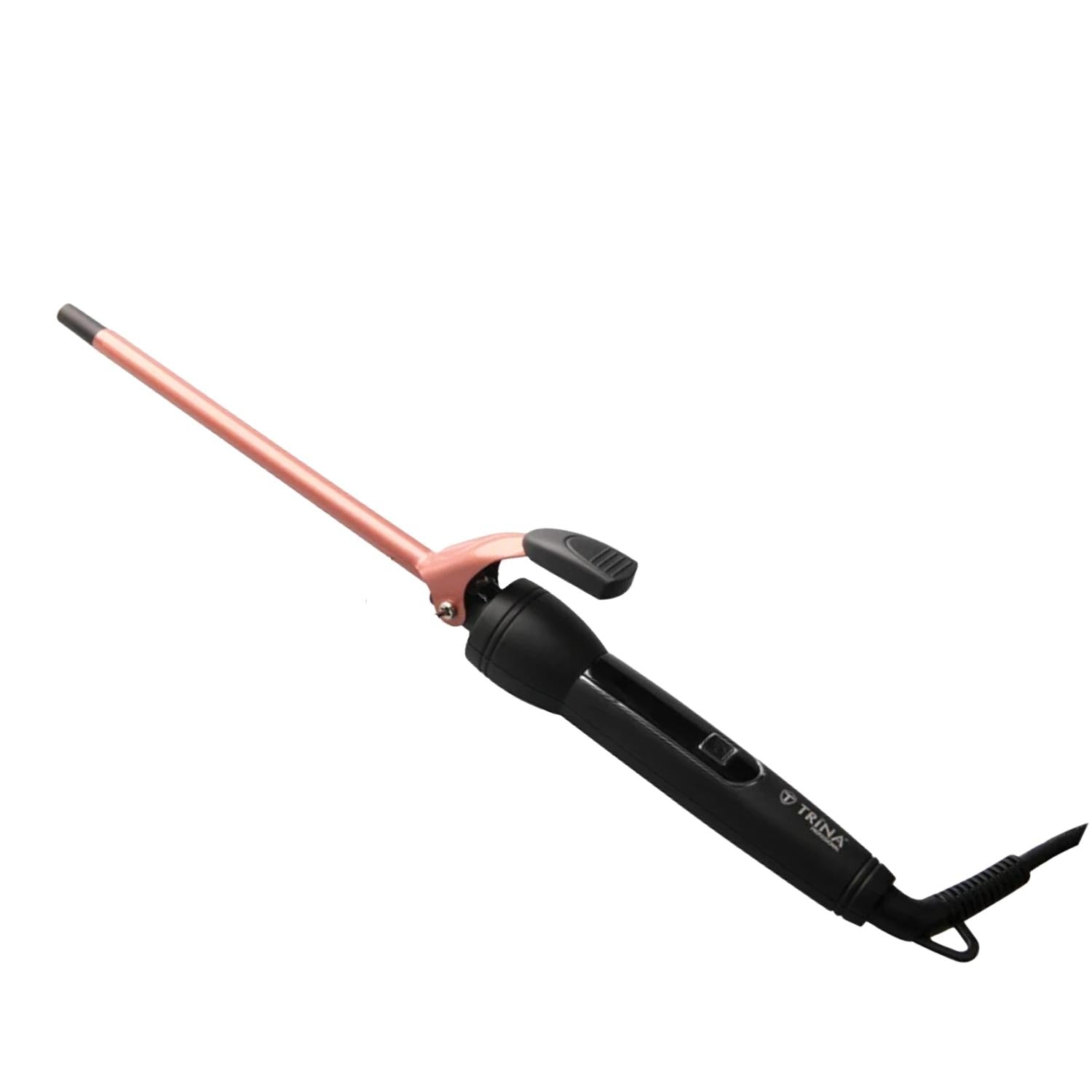 Trina Professional 9.5 mm Hair Curling Iron - Precise Curling for Professional Styling